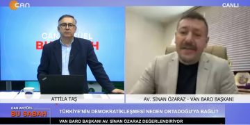 Attila Taş İle Can Aktüel Bu Sabah Programının 2. Bölüm Konuğu Van Baro Başkanı Avukat Sinan Özaraz