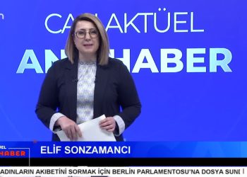 – Berlin Parlementosu Önünde Suriyeli Alevi Kadınlar İçin Protesto, 
– Zeytinlik Katliamına Meclisten İlk Onay Verildi, 
Elif Sonzamancı İle Can Aktüel Ana Haber Programının Konuğu Gülseren Yoleri.