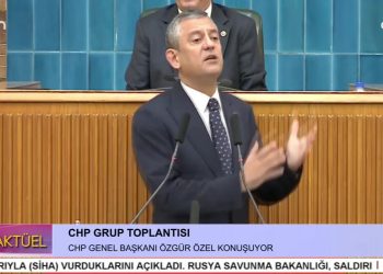 CHP Grup Toplantısı. CHP Genel Başkanı Özgür Özel Konuşuyor.