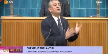 CHP Grup Toplantısı. CHP Genel Başkanı Özgür Özel Konuşuyor.