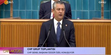 CHP Grup Toplantısı. CHP Genel Başkanı Özgür Özel Konuşuyor.