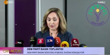DEM PARTİ SÖZCÜSÜ AYŞEGÜL DOĞAN GÜNDEMİ DEĞERLENDİRİYOR