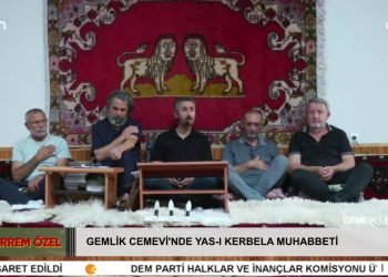GEMLİK CEMEVİ’NDE YAS-I KERBELA MUHABBETİ – Muharrem Özel