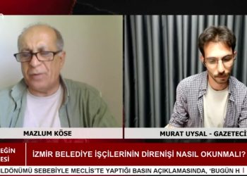 İzmir Belediye İşçilerinin Direnişi Nasıl Okunmalı ? – Belediye İşçilerinin Örgütlü Mücadelesi – ‘ BİRTEK-SEN Genel Başkanı Mehmet Türkmen Hala Ev Hapsinde ‘ – TİS Sürecinde Kamu Emekçilerini Ne Bekliyor ? – Mazlum Köse İle Emeğin Sesi Programının konuğu Gazeteci Murat Uysal