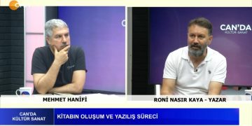 MEHMET HANİFİ İLE CAN’DA KÜLTÜR SANAT – KONUK: YAZAR RONİ NASIR KAYA – RONİ NASIR KAYA’NIN ÖYKÜCÜLÜĞÜNÜN DİNAMİKLERİ