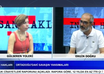 Ortadoğu’daki Savaşın Yansımaları – İsrail İran Savaşı Türkiyeyi Etkiler mi? – Gülseren Yoleri İle İnsan Hakları Programının Konuğu Can TV Yayın Kurulu Üyesi Ergin Doğru