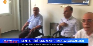 Siyasi Partilerden Bayramlaşma, – DEM Parti birçik kentte halkla bayramlaştı, Serpil Çelik Mert İle Can Aktüel Ana Haber