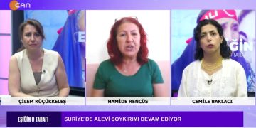 Suriye’de Alevi Soykırımı Devam Ediyor – Madleen Gemisine El Konuldu – Çilem Küçükkeleş Ve Cemile Baklacı İle Eşiğin O Tarafı Programını Konuğu Eğitimci ve Araştırmacı Yazar Hamide Rencüs