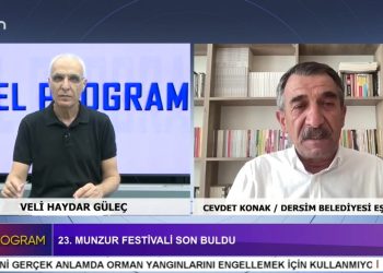 23. MUNZUR FESTİVALİ SON BULDU, VELİ HAYDAR GÜLEÇ İLE ÖZEL PROGRAM KONUK: DERSİM BELEDİYE EŞ BAŞKANI CEVDET KONAK