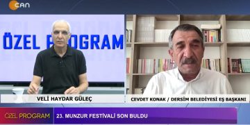 23. MUNZUR FESTİVALİ SON BULDU, VELİ HAYDAR GÜLEÇ İLE ÖZEL PROGRAM KONUK: DERSİM BELEDİYE EŞ BAŞKANI CEVDET KONAK