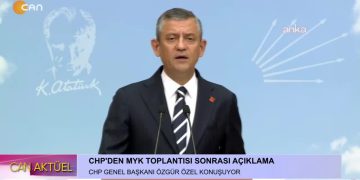 CHP’DEN MYK TOPLANTISI SONRASI AÇIKLAMA