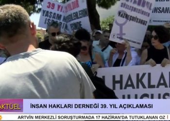 İNSAN HAKLARI DERNEĞİ 39. YIL AÇIKLAMASI