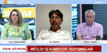 BARIŞ VE DEMOKRATİK TOPLUM SÜRECİ NEREYE EVRİLİYOR, Elif Sonzamancı İle Bizim Gündem Programının Konukları DEM Parti Mersin Milletvekili Ali Bozan Ve Gazeteci Cemal Turan