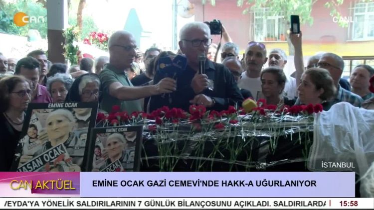 Emine Ocak Gazi Cemevi’nde Hakk’a Uğurlanıyor