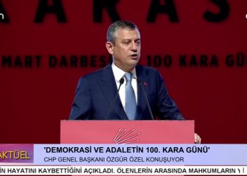 CHP GENEL BAŞKANI ÖZGÜR ÖZEL KONUŞUYOR – ‘DEMOKRASİ VE ADALETİN 100. KARA GÜNÜ’ – CAN AKTÜEL