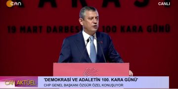 CHP GENEL BAŞKANI ÖZGÜR ÖZEL KONUŞUYOR – ‘DEMOKRASİ VE ADALETİN 100. KARA GÜNÜ’ – CAN AKTÜEL