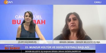 Çilem Küçükkeleş İle Can Aktüel Bu Sabah Programının 2. Bölüm Konuğu Dersim Belediye Eş Başkanı Birsen Orhan