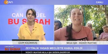 Çilem Küçükkeleş İle Can Aktüel Bu Sabah Programının 2. Bölüm Konuğu İkizköy Muhtarı Nejla Işık