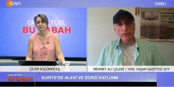 Çilem Küçükkeleş İle Can Aktüel Bu Sabah Programının 2. Bölüm Konuğu Yeni Yaşam Gazetesi Genel Yayın Yönetmeni Mehmet Ali Çelebi