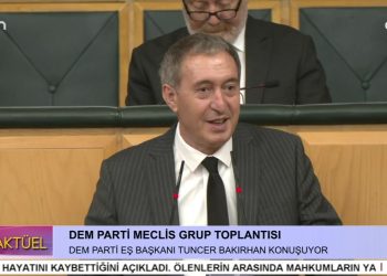 DEM PARTİ EŞ BAŞKANI TUNCER BAKIRHAN’DAN DEM PARTİ MECLİS GRUP TOPLANTISI – CAN AKTÜEL