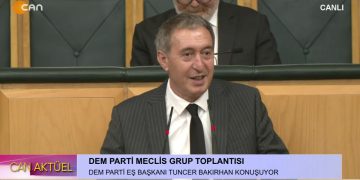 DEM PARTİ EŞ BAŞKANI TUNCER BAKIRHAN’DAN DEM PARTİ MECLİS GRUP TOPLANTISI – CAN AKTÜEL