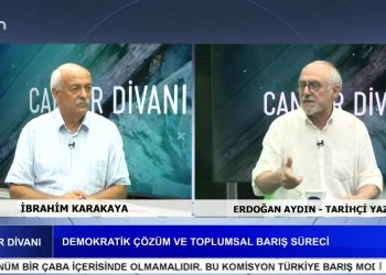 DEMOKRATİK ÇÖZÜM VE TOPLUMSAL BARIŞ SÜRECİ, İbrahim Karakaya İle Canlar Divanı Programının Konuk: Tarihçi Yazar Erdoğan Aydın.