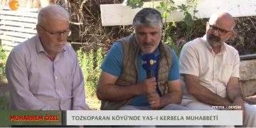 Dersim Pertek Tozkoparan Köyü’nde Yas-ı Kerbela Muhabbeti