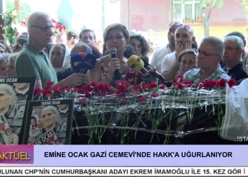 Emine Ocak Gazi Cemevi’nde Hakk’a Uğurlanıyor