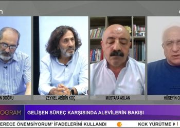 Ergin Doğru ile Özel Programın konukları ADFE Genel Başkanı Zeynel Abidin Koç, AKD Genel Başkanı Seher Şengünlü Yılmaz, ABF Genel Başkanı Mustafa Aslan ve DAD Genel Merkez YK Üyesi Hüseyin Ozan.