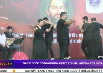 Garip Dede Dergahı’nda Aşure Lokmaları Pay Ediliyor