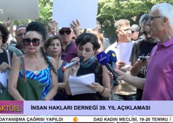 İNSAN HAKLARI DERNEĞİ 39. YIL AÇIKLAMASI