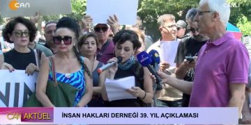 İNSAN HAKLARI DERNEĞİ 39. YIL AÇIKLAMASI