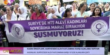 KADIN ÖRGÜTLERİ, SURİYE’DEKİ ALEVİ KATLİAMINA KARŞI AÇIKLAMA YAPIYOR. – KADINLAR, SURİYE’DEKİ ALEVİ KATLİAMINA KARŞI 10 İLDE ALANLARA ÇIKTI
