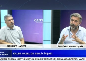 KALBE GAZEL’DE BENLİK İNŞASI, Mehmet Hanifi’nin Hazırlayıp Sunduğu Canda Kültür Sanat Programının Konuğu: Şair Özgün E. Bulut.