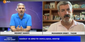 Mehmet Hanifi’nin Hazırlayıp Sunduğu Canda Kültür Sanat Programının Konuğu: Yazar Muharrem Erbey Günahkarlar Kalesi Kitabı .