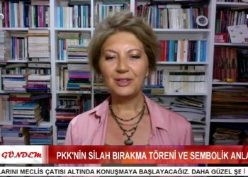 PKK’NİN SİLAH YAKMASI NE ANLAMA GELİYOR? Elif Sonzamancı İle Bizim Gündem Programının Konukları Gazeteci Müjgan Halis, Gazeteci Nilgün Mete Ve Gazeteci Cemal Turan