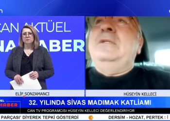 Sivas Katliamı 32. Yılında Birçok Yerde Anıldı – Aleviler Ve Demokratikleşme Süreci – Alevi Ansiklopedisi Dijital Ortamda Erişime Açıldı – Elif Sonzamancı İle Can Aktüel Ana Haber’in Konukları CAN TV Programcısı Hüseyin Kelleci Ve FEDA Eşbaşkanı Şahin Polat.