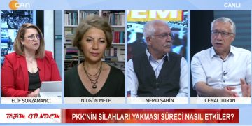 Süreç Nereye Doğru Evriliyor?, Elif Sonzamancı İle Bizim Gündem Programının Konukları Araştırmacı Yazar Memo Şahin, Gazeteci Nilgün Mete Ve Gazeteci Cemal Turan