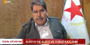 Suriye’de Alevi ve Dürzi Katliamı Devam Ediyor, – ABD Büyük Elçisi T.Barrack Suriye’de ne yapmak istiyor?, – Katliamlar Gölgesinde Suriye’nin Geleceği Ne Olacak? Elif Sonzamancı İle Bizim Gündem Programının Konukları PYD Başkanlık Konseyi Üyesi Salih Müslim ve Gazeteci Cemal