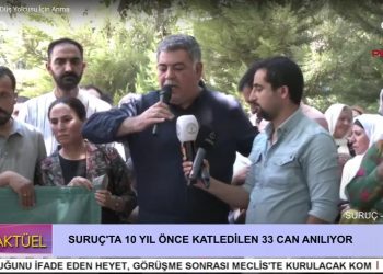 SURUÇ’TA 10 YIL ÖNCE KATLEDİLEN 33 CAN ANILIYOR