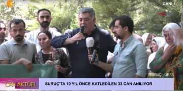 SURUÇ’TA 10 YIL ÖNCE KATLEDİLEN 33 CAN ANILIYOR
