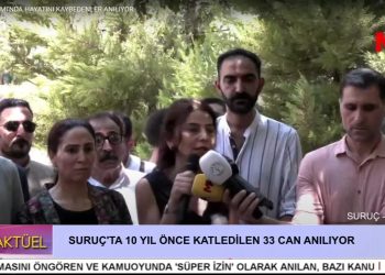 SURUÇ’TA 10 YIL ÖNCE KATLEDİLEN 33 CAN ANILIYOR