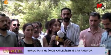 SURUÇ’TA 10 YIL ÖNCE KATLEDİLEN 33 CAN ANILIYOR