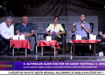 4.ALTINOLUK ALEVİ KÜLTÜR VE SANAT FESTİVALİ 2.GÜN – ALEVİ KURUM TEMSİLCİLERİ, ALEVİ SORUNLARINI DEĞERLENDİRİYOR
