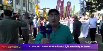 ALEVİLER, DERGAHLARIN İADESİ İÇİN YÜRÜYÜŞ YAPIYOR