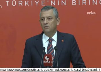 CHP GENEL BAŞKANI ÖZGÜR ÖZEL GÜNDEMİ DEĞERLENDİRİYOR