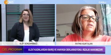 ALEVİ KADINLARINDAN BARIŞ VE ANAYASA DEKLERASYONU: RIZALIK HAKKIMIZDIR !- Elif Sonzamancı İle Özel Program Konukları Huri Kabayel, Fatma Kurtulan, Kadriye Doğan, Songül Morsümbül, Meryem Çağlı, Zehra Hezer, Songül Çelik, Serpil Töre Ve Songül Aslan
