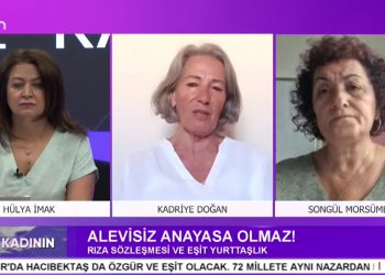 Alevisiz Anayasa Olmaz ! – Diyanetin Fetvaları Ve Demokratik Taleplerin Çatışması – Hülya İmak İle Söz Kadının Programının Konukları DAD Eş Genel Başkanı kadriye Doğan Ve Demokratik Alevi Kadınlar Birliği Sözcüsü Songül Morsümbül