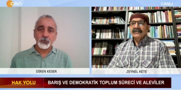 BARIŞ VE DEMOKRATİK TOPLUM SÜRECİ, Diren Keser’in hazırlayıp sunduğu Hak Yolu Programının Konuğu: DAD Eşbaşkanı Pir Zeynel Kete.