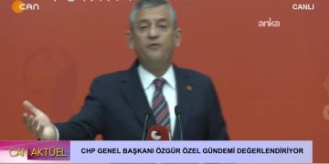 CHP GENEL BAŞKANI ÖZGÜR ÖZEL GÜNDEMİ DEĞERLENDİRİYOR